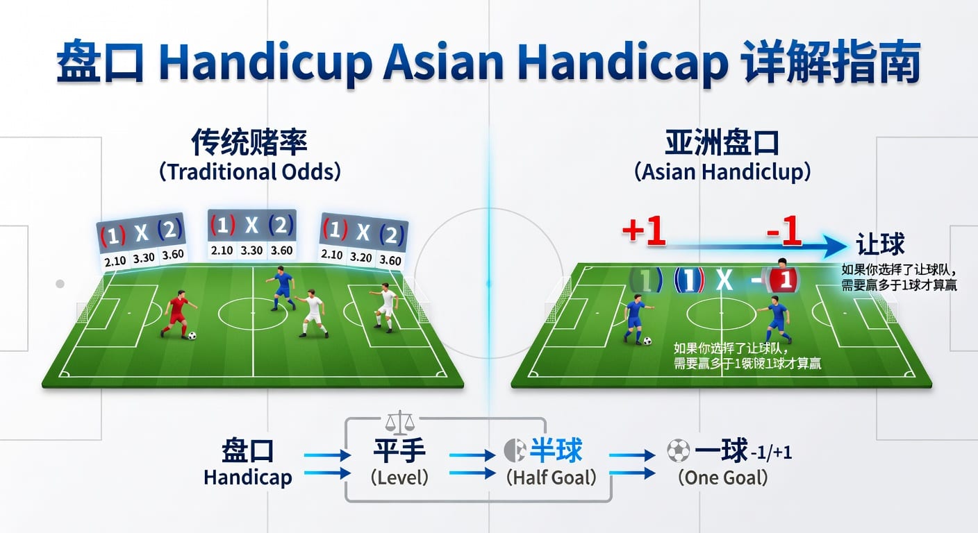 亚洲盘 asian handicap 实战指南与投注技巧